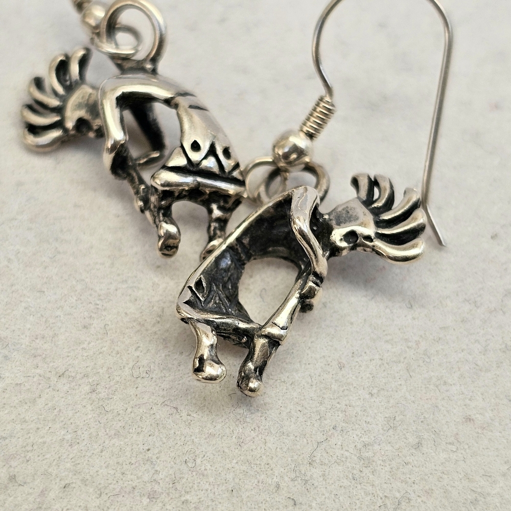 SET! Coldwater Creek Necklace and 925 Rope Ring with 925 Kachina Earrings SET! - Picture 7 of 16